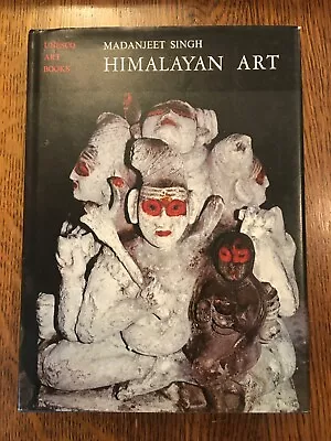 Himalayan Art By Madanjeet Singh (1971 HC First Printing)  UNESCO Art Books VG • $12.50