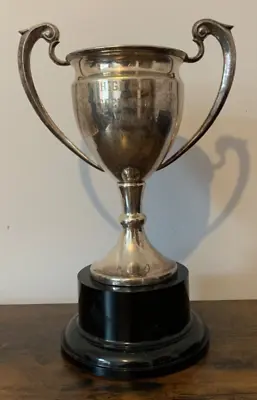 1967 Large 12.5 Inches High Vintage Silver Plate Trophy Trophies Loving Cup • $75.80