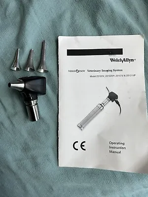 Welch Allyn VideoPath Veterinary  Imaging System Otoscope  No Battery Used • $250