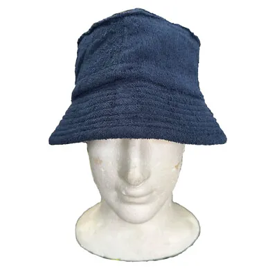 Terry Towelling Hat Terry Towel Bucket Hat Towel Hat White Or Navy • $19.95