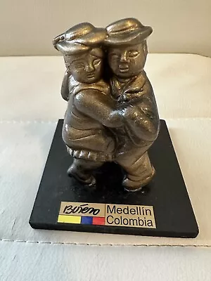$19.99 • Buy FERNANDO BOTERO  COUPLE  Ceramic Sculpture Miniature Repro/Medellin-Colombia.