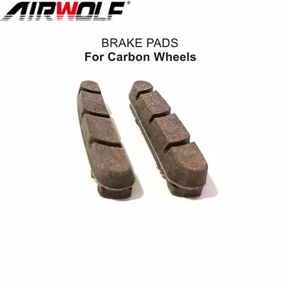 V Brake Pads For Carbon Rims Cycling Bicycle Bike Rubber Pad Fit Shimano • $3.69