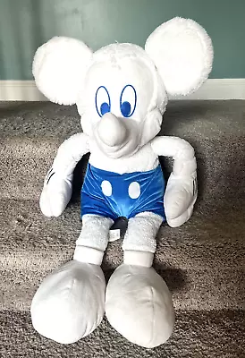 Mickey Mouse White Winter Disney 18  Plush Doll Original Tag Stuffed Animal • $26.79