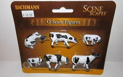 Bachmann O Scale Black & White Cows #33153 NIP • $18.50