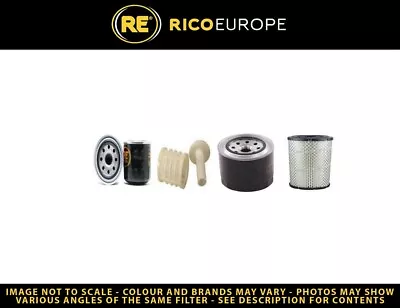 Filter Service Kit Fits WEIRO TM 800 SH Air Oil Fuel W/Yanmar 3TNV82A-XFU Eng. • £41.99