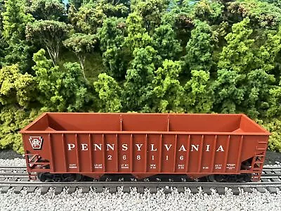 Weaver O Scale Pennsylvania Railroad 3-Bay Hopper W/Kadees 3RS #268116 • $24.99