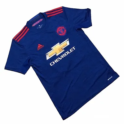Adidas Manchester United #10 Rooney 2016-2017 Away Shirts Jersey Size S AI6704 • $30
