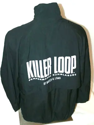 Killer Loop Jacket Mens Sz L/XL 90s Surf Skate Sunglasses Vented Windbreaker Vtg • $42.47