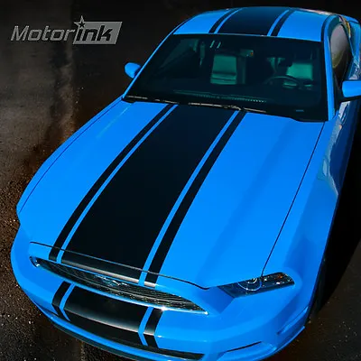 2013 2014 Ford Mustang Over The Top Rally Racing Center 22  Wide Stripes Decals • $109