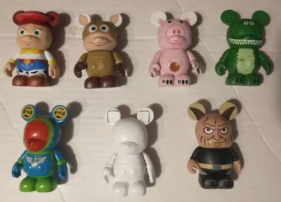 Disney Parks Vinylmation Lot Of 7 Toy Story Figures & Assorted Vinyl Figurines • $28.50