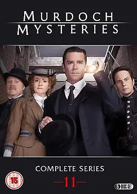 Murdoch Mysteries - Series 11 (DVD) Yannick Bisson • £17.33