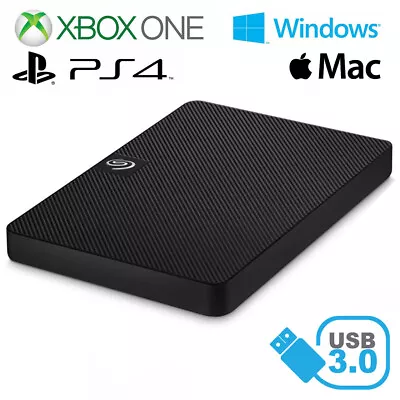 $229 • Buy Seagate 5TB High Speed USB 3.0 Portable External Hard Drive PC Mac PS4 Xbox One