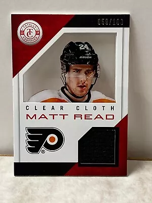 2013-2014 Panini Totally Certified Clear Cloth Matt Read /100 Cl-mre • $14.99