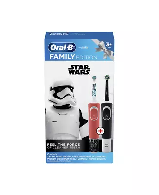 $88.99 • Buy Oral-B Pro 100 Family Edition Dual Electric Toothbrush - Brand New
