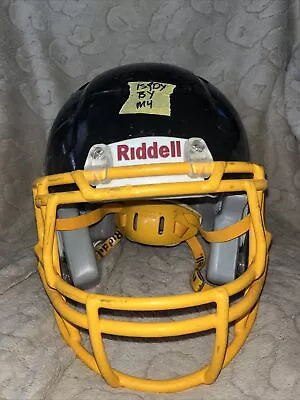 Riddell Revo Speed Youth Medium Football Helmet (Back W/ Yelloe Face Mask) • $40