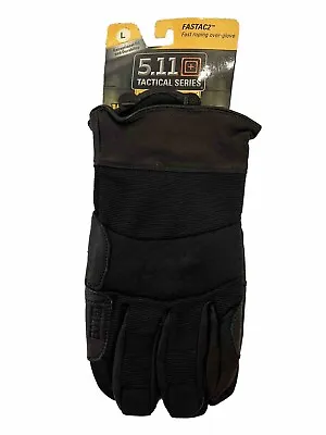 5.11 Tactical NEW FASTAC2 Fast Ropping Over-glove Black LARGE 59338 (FREE HAT) • $38