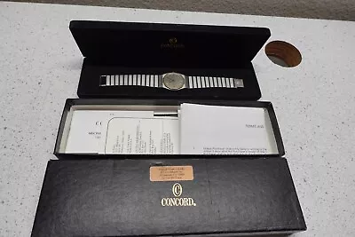 Mariner Sg Wrist Watch Concord Quartz Vintage Rare *needs Battery* • $500