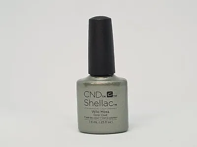 £8.99 • Buy Cnd Shellac Color Coat Wild Moss  Brand New Boxed 7.3ml
