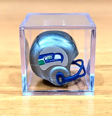 OPI NFL SEATTLE SEAHAWKS VTG NFL Mini Gumball Football Helmet & Display Box! • $5.15