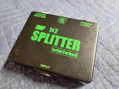 Whirlwind Interface IMP 1X2 Mic Splitter • $75