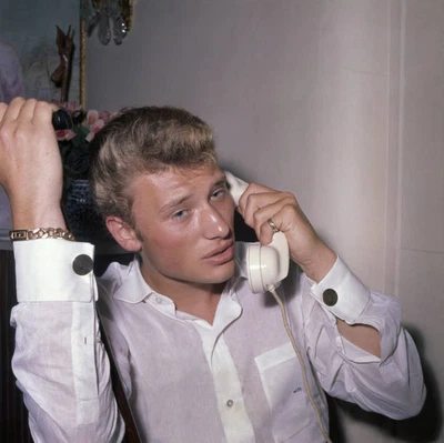 $9 • Buy Johnny Hallyday In Paris In 1960 France OLD PHOTO 3