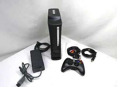 Microsoft Xbox 360 Elite 120GB Console - Black With Controller • $105