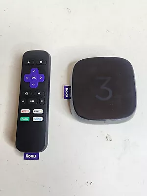 Roku 3 4230X Streaming Player Model W/ Remote NO POWER CABLE • $13.99