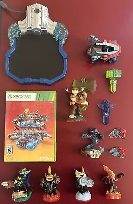 Skylanders SuperChargers Xbox 360 Game Lot W/Portal Of Power 6 Figures And Car • $25