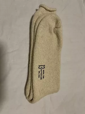 Genuine Military Winter Wool Thick ECWCS Cold Weather Socks  Size 13USA Made • $14.99