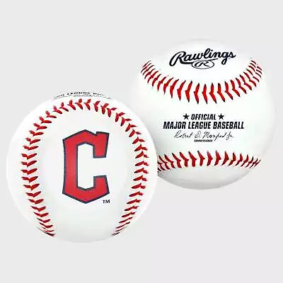 Cleveland Indians Collectible MLB Logo Baseball • $15.99