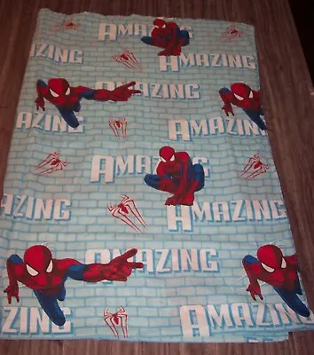Marvel Comics The AMAZING SPIDER-MAN 2 Twin Size FLAT Sheet 2015 • $20