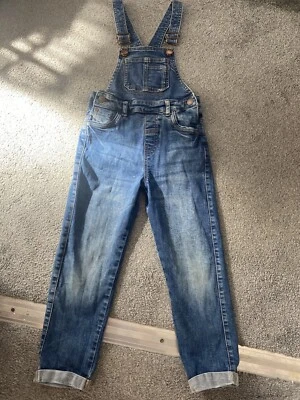 £3 • Buy Next Age 5-6 Years Blue Denim Dungarees