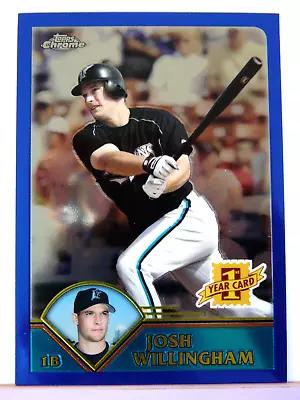 2003 Topps Chrome Traded #T222 Josh Willingham RC Rookie Florida Marlins • $1.25