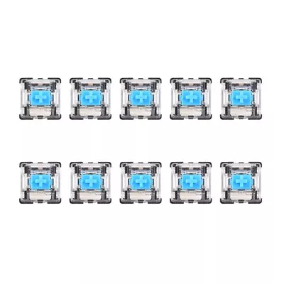 10Pcs 3Pins Blue Switches For Cherry MX Mechanical Keyboard Switch Replacement • $15.80