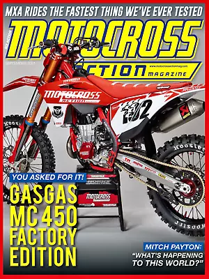 Motocross Action Magazine | September 2021  • $12.99