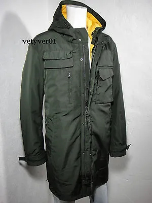 VICTORINOX Swiss Army 3N1 Military M51 Hooded Parka Removable Liner Green Size L • $424.95