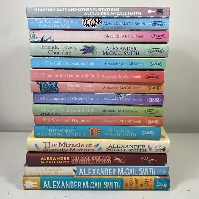 $79.95 • Buy 15 Lot Alexander McCall Smith-Tears Of The Giraffe, Kalahari Typing School,+13