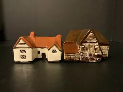 Mudlen End Studio Miniature House #21 Willy Lotts Cottage #25 Barn Lot Of 2 • $24.90