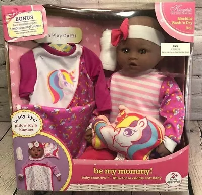 Kingsgate The Dollcrafter Be My Mommy Baby Shandra 18  African American Doll Set • $32.99