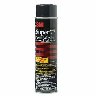 $128.99 • Buy 3M Super 77 7 Oz. Multi-Purpose Spray Adhesive 12 Pk