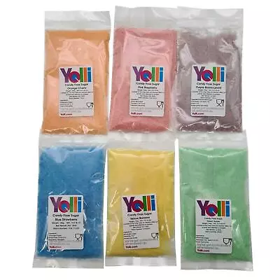 Professional Candy Floss Sugar 900g & 1000g Packs Various Colours & Flavours • £4.49