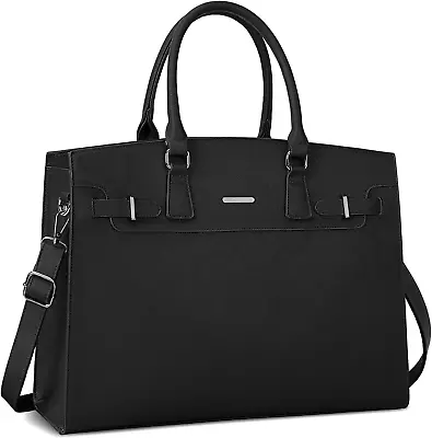 Laptop Bags Women 15.6 Inch Laptop Tote Bag PU Leather Large Work Tote Bag Water • $61.25