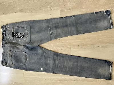 Sz 36 KSUBI Chitch Pure Dynamite Light Wash Men's Jeans Stretch Skinny • $60