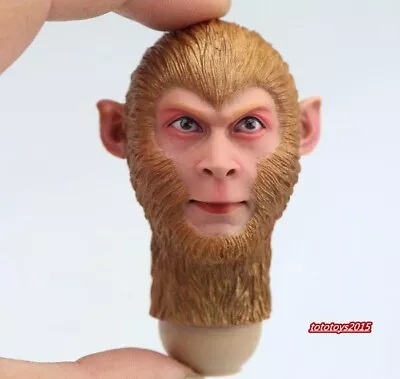 1:6 The Monkey King Sun Wukong Calm Head Sculpt For 12  Male Action Figure Toy • $27.99