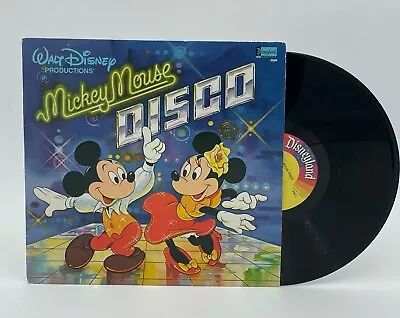 Mickey Mouse Disco 12  Lp Walt Disney Vista Records 2504 Vg+ 1979 • $14.50