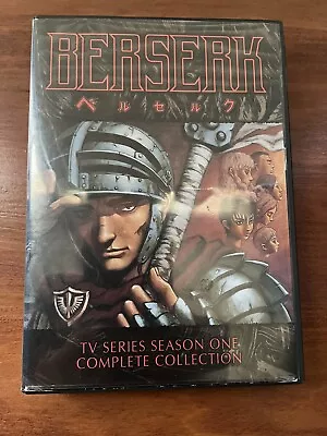 Berserk: Season 1 Complete Collection [DVD] Anime English & Japanese 6 Disc Set • $54.99