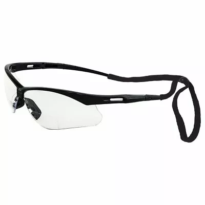 ERB Octane Bifocal Clear Safety Glasses W/ Neck Cord Magnifier Reader Reading • $9.54