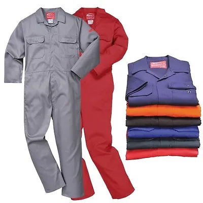 £44.99 • Buy Bizweld Flame Resistant Coverall Welding Welder Boilersuit Portwest Overall Size