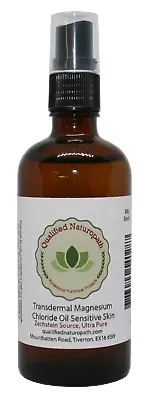 £6.75 • Buy 110ml Magnesium Chloride Oil Sensitive Skin Atomiser And Lavender Essential Oil