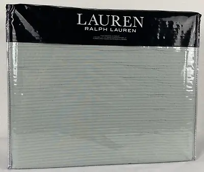 🛌 RALPH LAUREN FULL/QUEEN Spencer Matelasse Sage Green Coverlet • $80.99